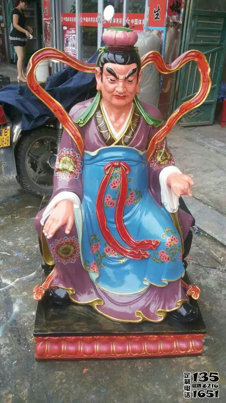 廟宇供奉神佛玻璃鋼彩繪太歲雕塑 廟宇供奉神佛玻璃鋼彩繪太歲雕塑