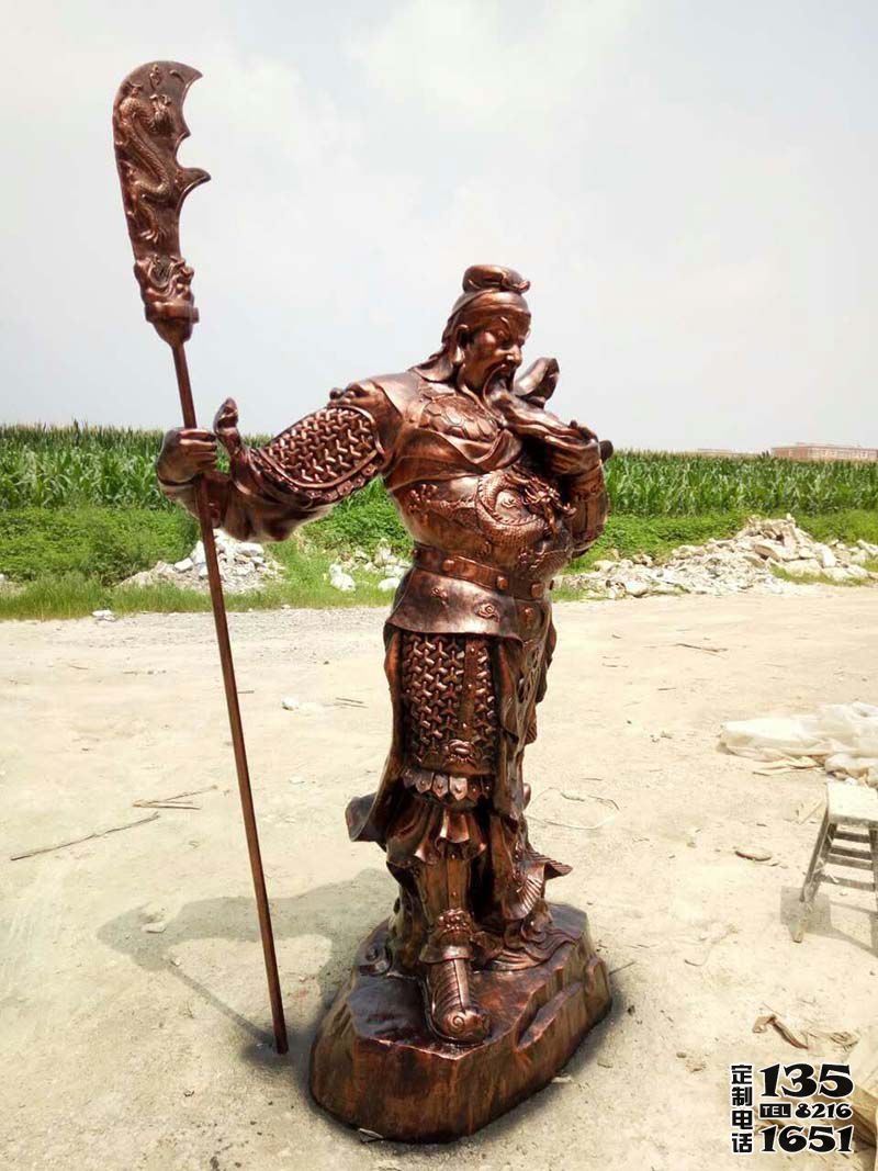 玻璃鋼仿銅戶外大型景觀武財(cái)神關(guān)公雕塑 玻璃鋼仿銅戶外大型景觀武財(cái)神關(guān)公雕塑