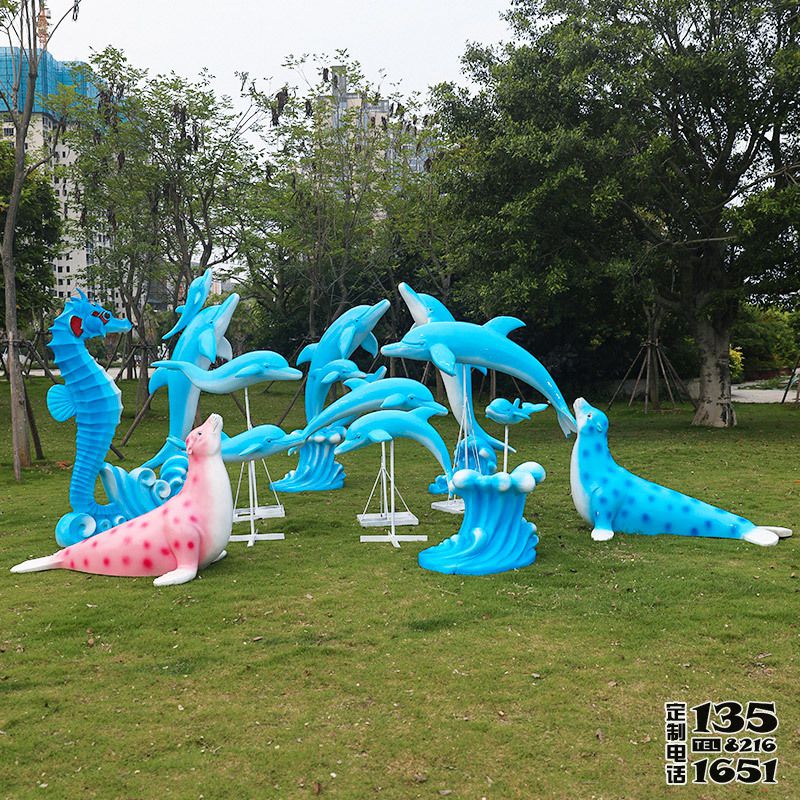 海底世界公園玻璃鋼卡通海洋動(dòng)物海豚雕塑 海底世界公園玻璃鋼卡通海洋動(dòng)物海豚雕塑