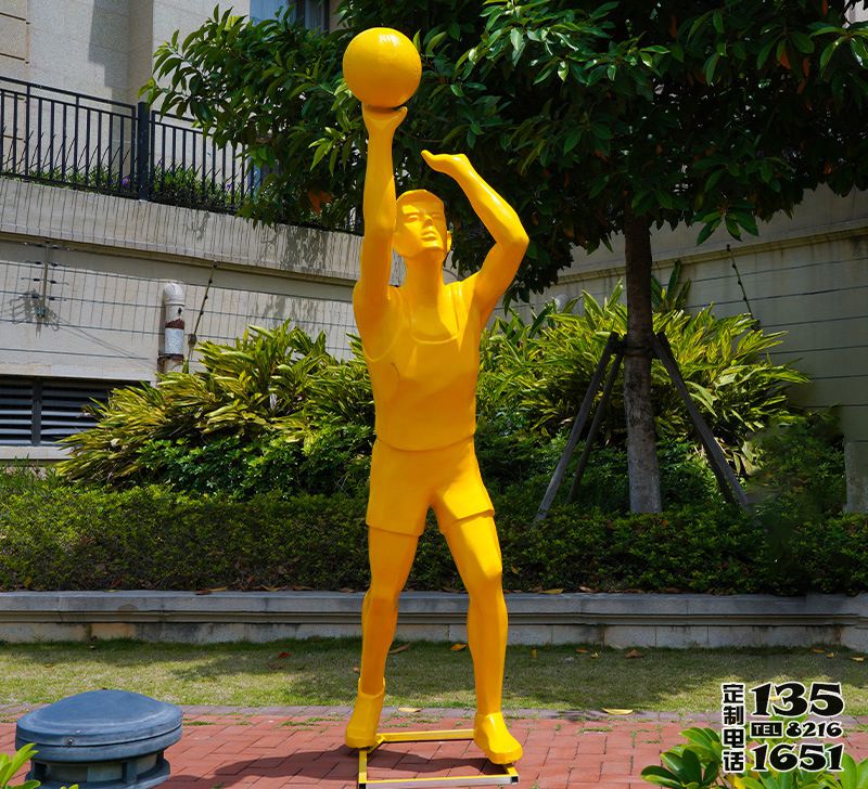 體育廣場戶外抽象打籃球運動景觀玻璃鋼人物雕塑 體育廣場戶外抽象打籃球運動景觀玻璃鋼人物雕塑